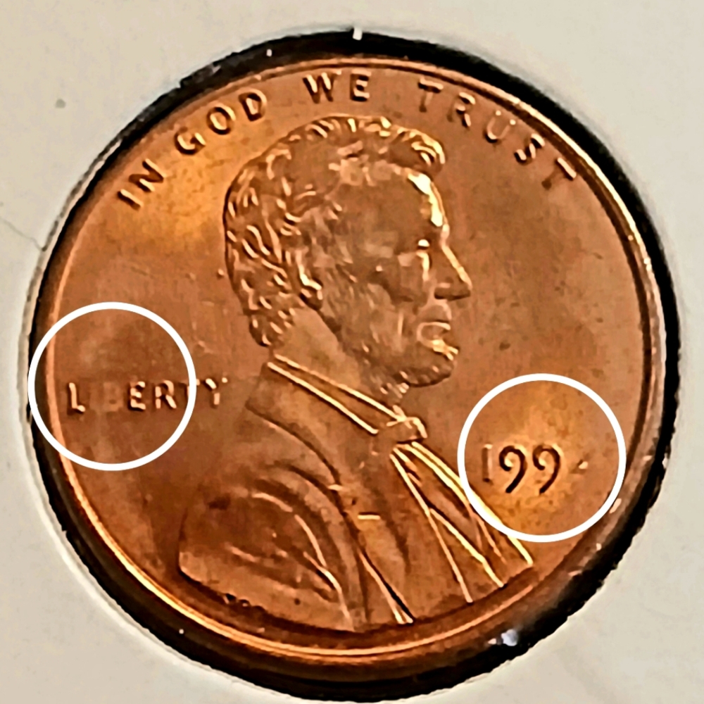 Copper One Cent Coin